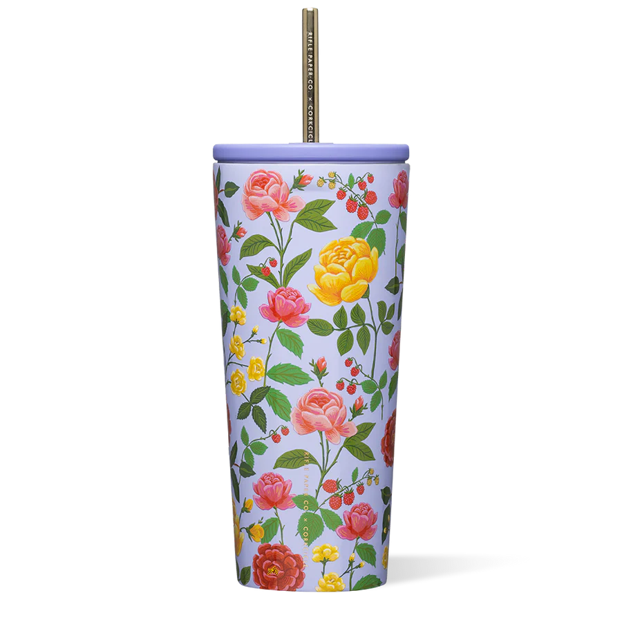 Cold Cup 24 oz Rifle Paper Co. x Corkcicle Roses