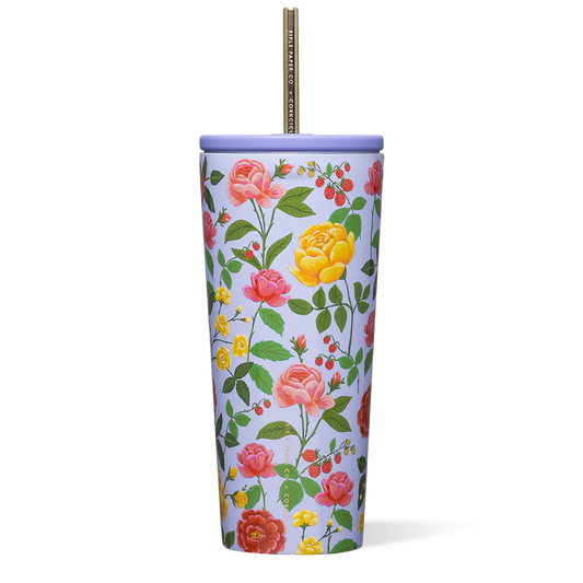 Cold Cup 24 oz Rifle Paper Co. x Corkcicle Roses