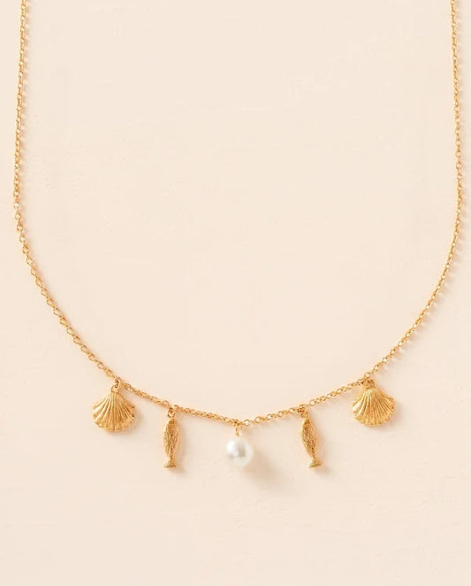 Collier Sardela - Or | Agapée