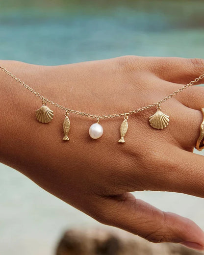 Collier Sardela - Or | Agapée