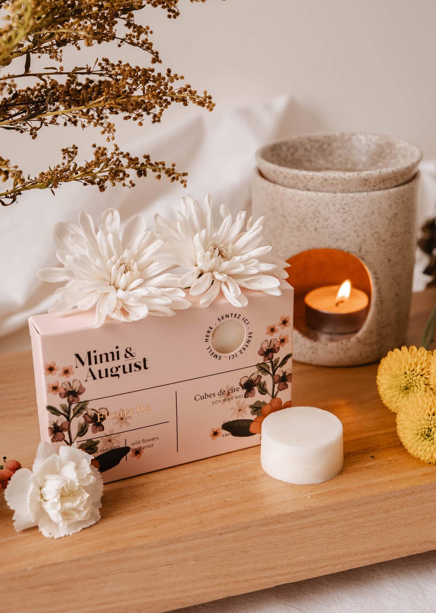 Cubes de Cire - Fleurette
