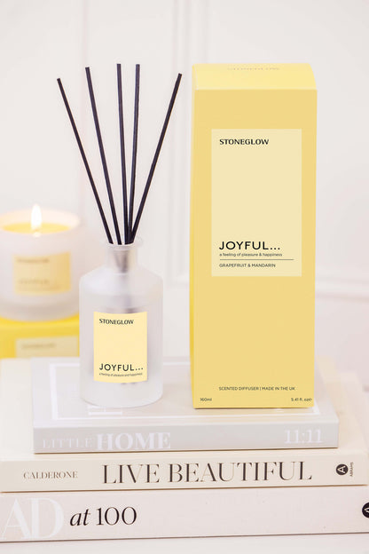 Diffuseur à Roseaux Joyful | Stoneglow