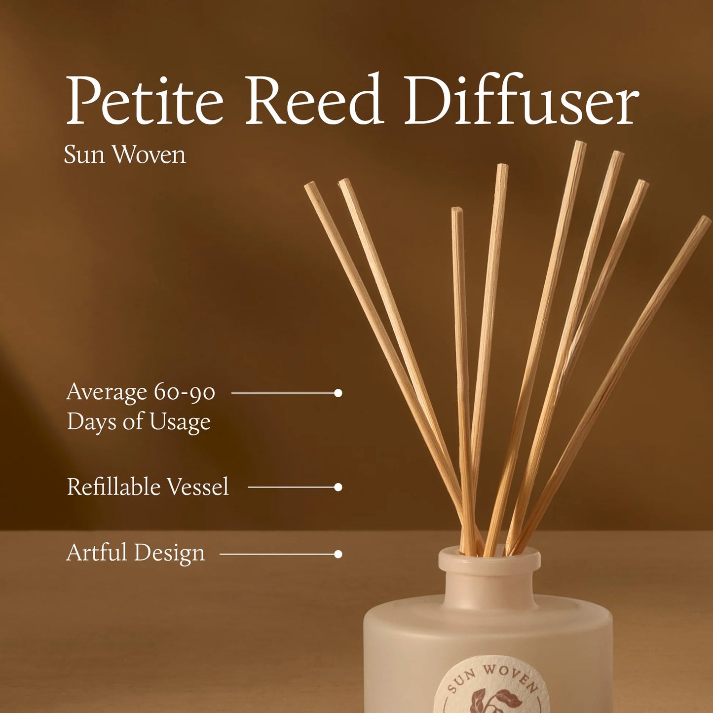 Diffuseur à Roseaux Sun Woven | Thymes
