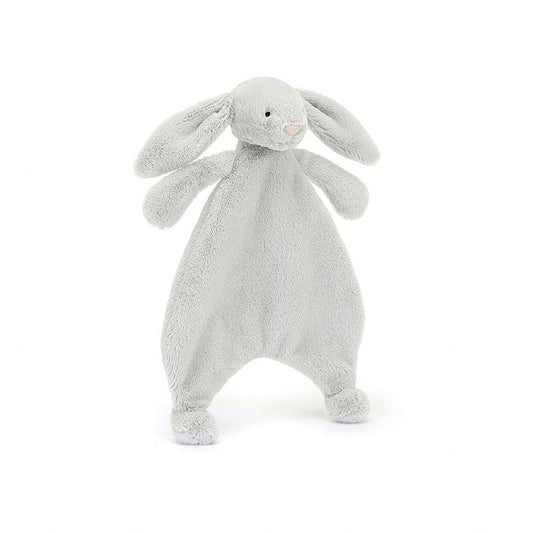Doudou Réconfort Lapin Timide Argent | Jellycat