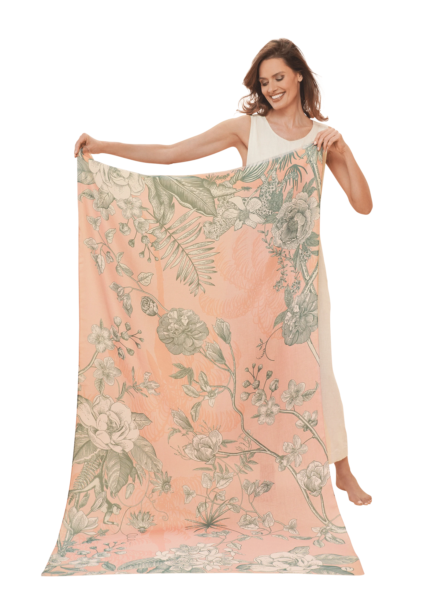 Écharpe - Jungle Florale