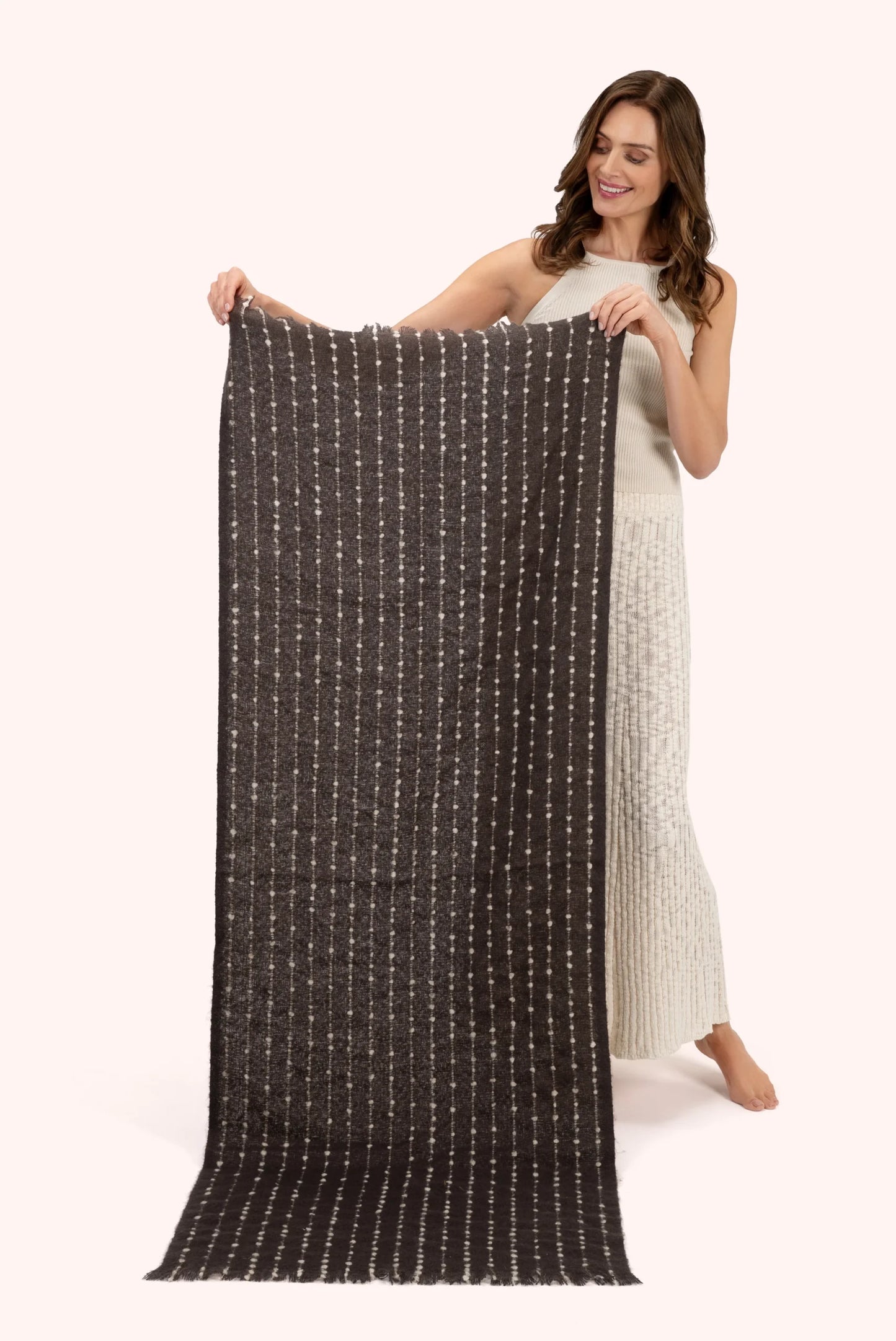 Écharpe Douillette Dakota - Chocolat