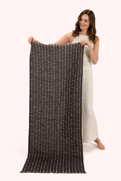 Écharpe Douillette Dakota - Chocolat