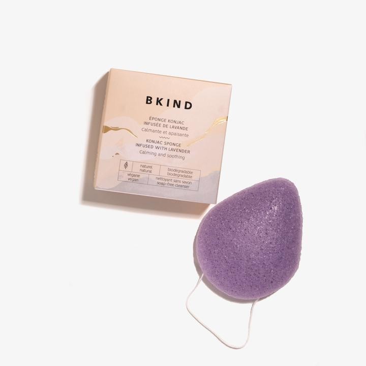Éponge Konjac Nettoyante (Vrac) - Lavande