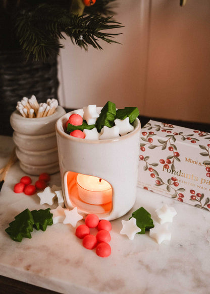 Fondants Parfumés de Noël au Parfum Canneberge Épicée