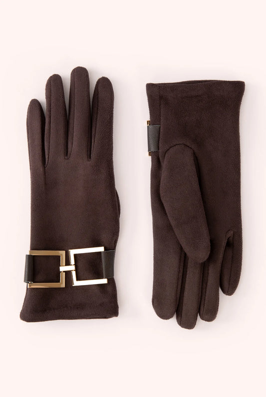 Gants Dana - Chocolat