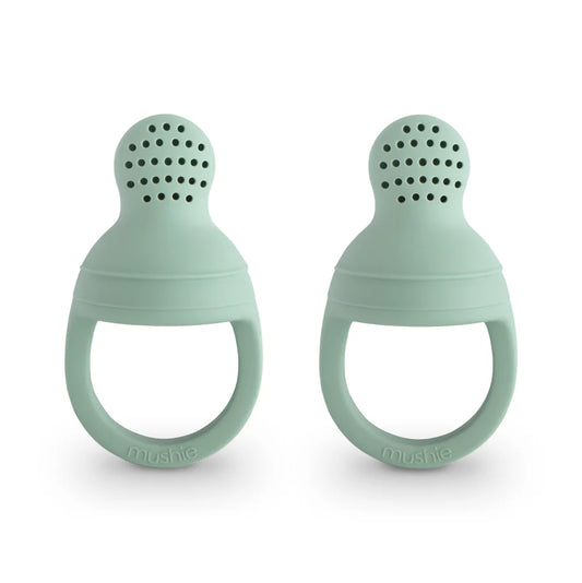 Grignoteuse pour Bébé en Silicone - Cambridge Blue