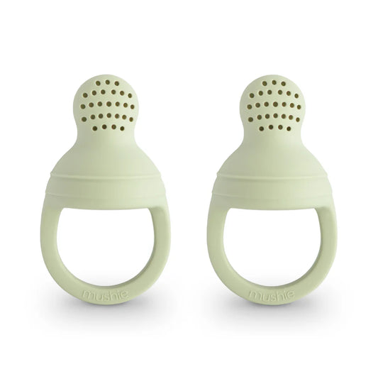 Grignoteuse pour bébé en silicone - Sauge