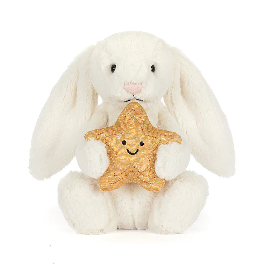 Lapin Crème avec Étoile | Jellycat