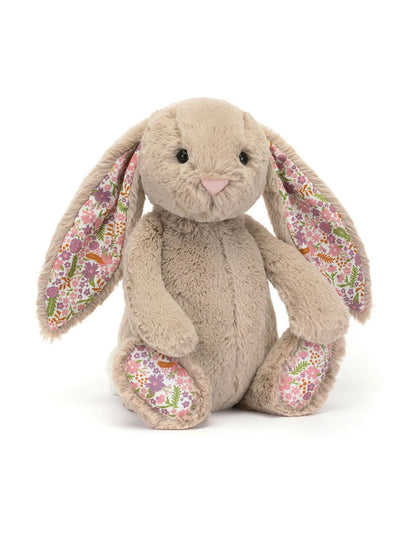 Lapine Fleurie Beige « Pétale » - Moyen