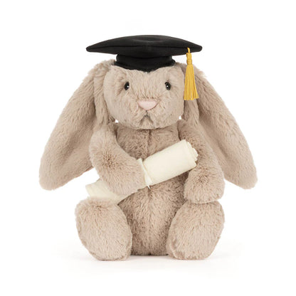 Lapin Timide avec Tenue de Graduation | Jellycat