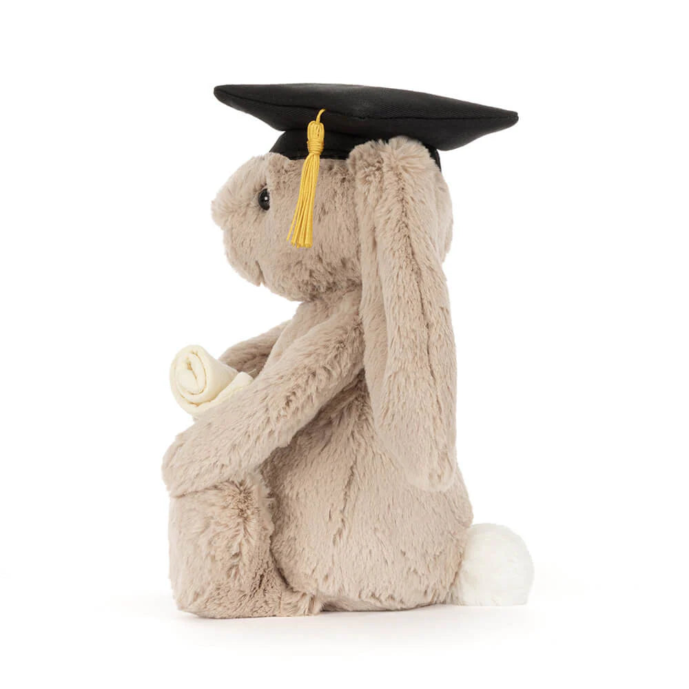 Lapin Timide avec Tenue de Graduation | Jellycat