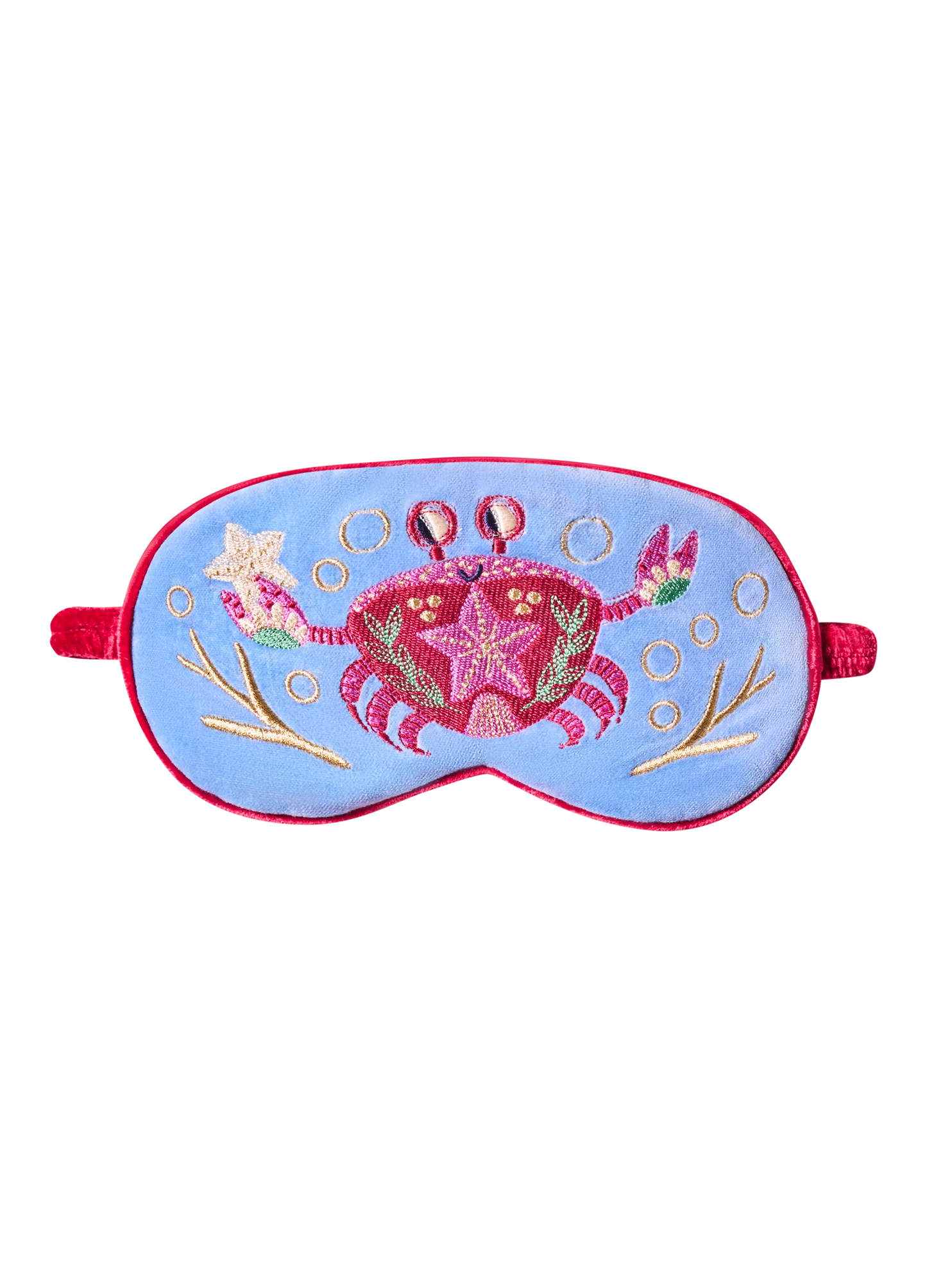 Masque pour les Yeux - Crabe Marin - Bleuet