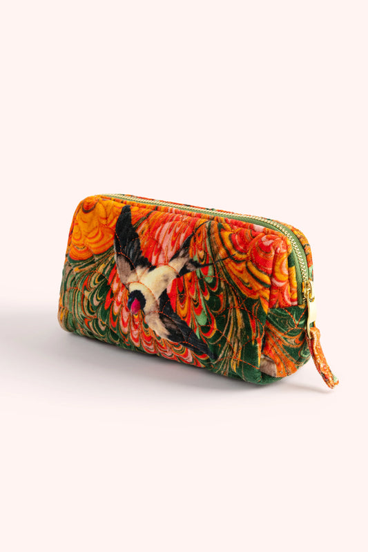 Petite Trousse de Toilette - Hirondelles Marbrées