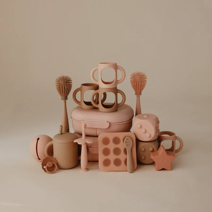 Poignées en silicone pour Biberons - Naturel