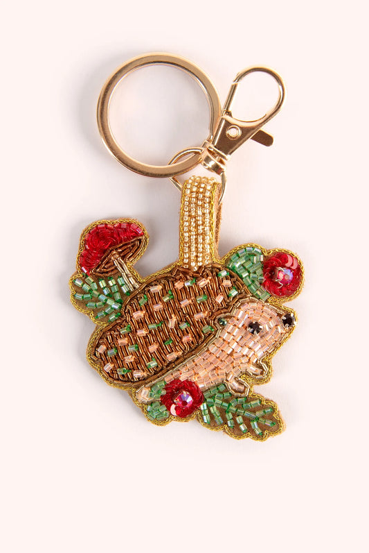 Porte-Clés en Perles - Hérisson