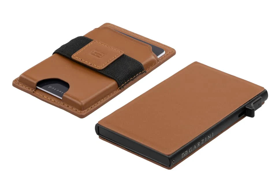 Portefeuille MagSafe - Brun – Garzini