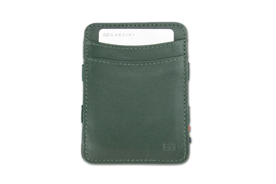 Portefeuille Magique 8 Cartes - Vert  | Garzini