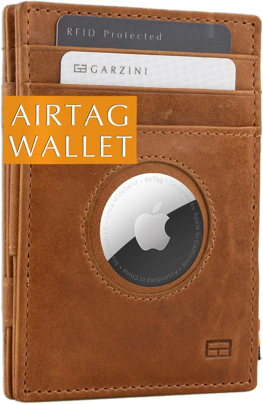 Portefeuille magique Airtag - Brun