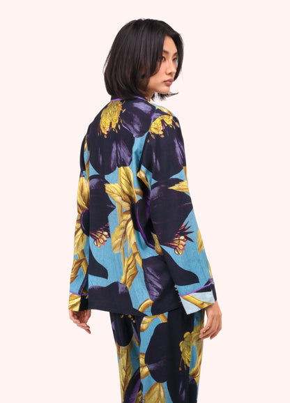 Long Pyjama Large - Hellebore | Powder