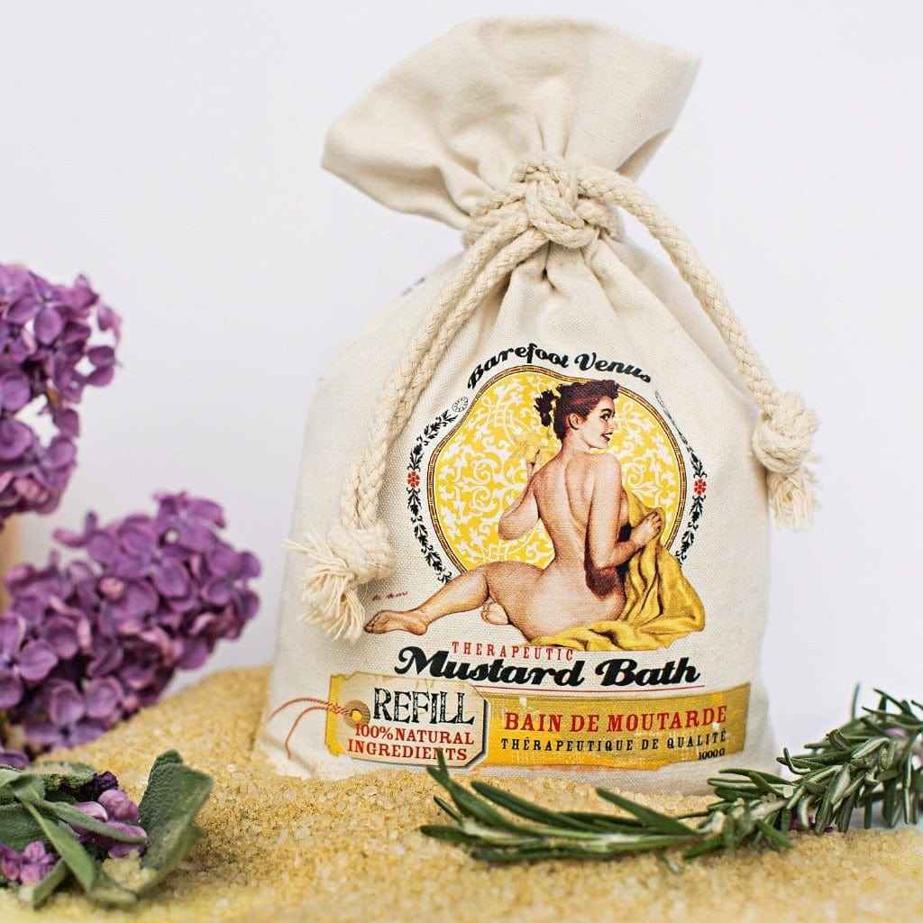 Recharge Bain Moussant 100% Naturel Mustard Bath | Barefoot Venus