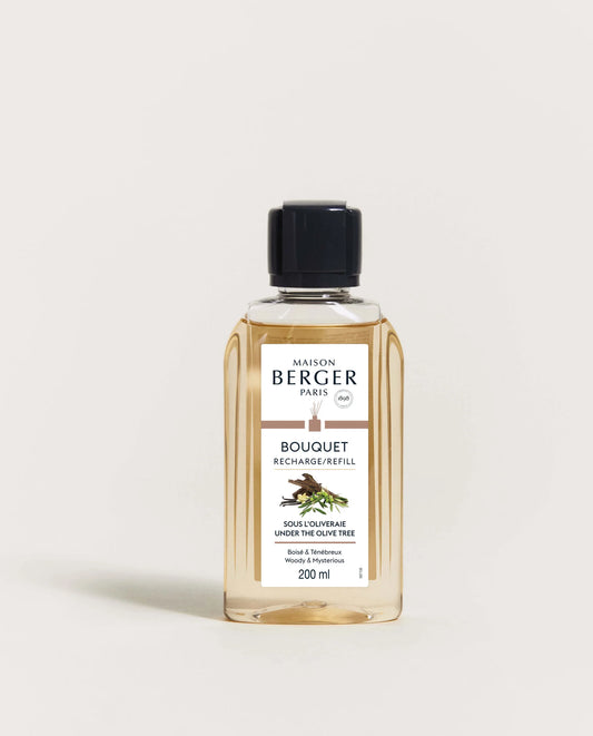 Recharge Diffuseur à Roseaux Sous l'Oliveraie - 200 ml – Maison Berger