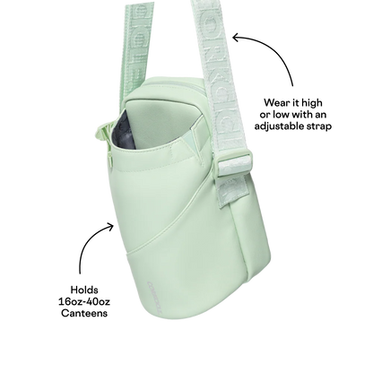 Sac Bandoulière pour Bouteille d'Eau Sage Mist – Corkcicle