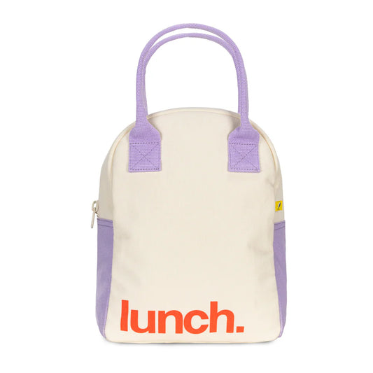 Sac à Lunch Lavande Coquelicot – Fluf