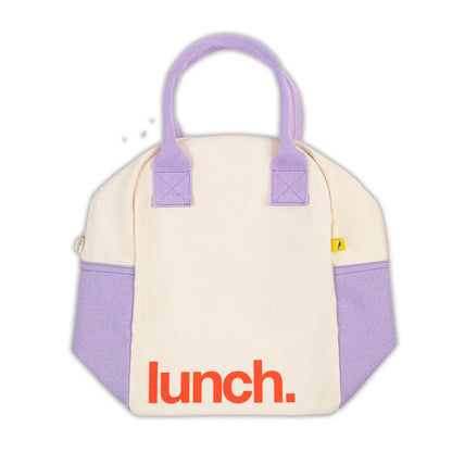 Sac à Lunch Lavande Coquelicot – Fluf