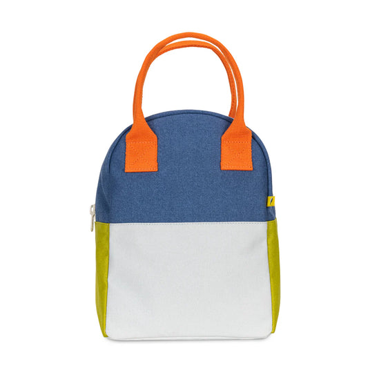 Sac à Lunch Marine et Agrume – Fluf