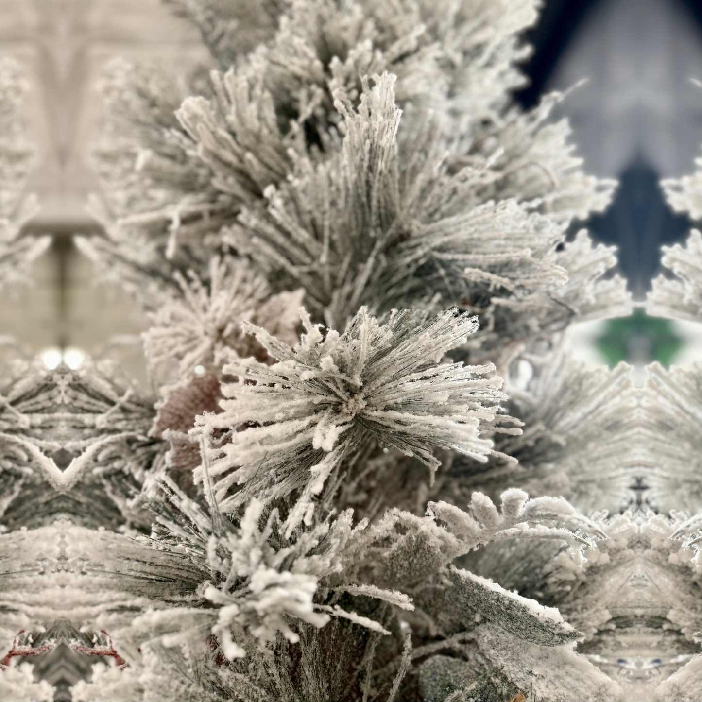 Sapin de Noël Artificiel 5 Pieds Enneigé