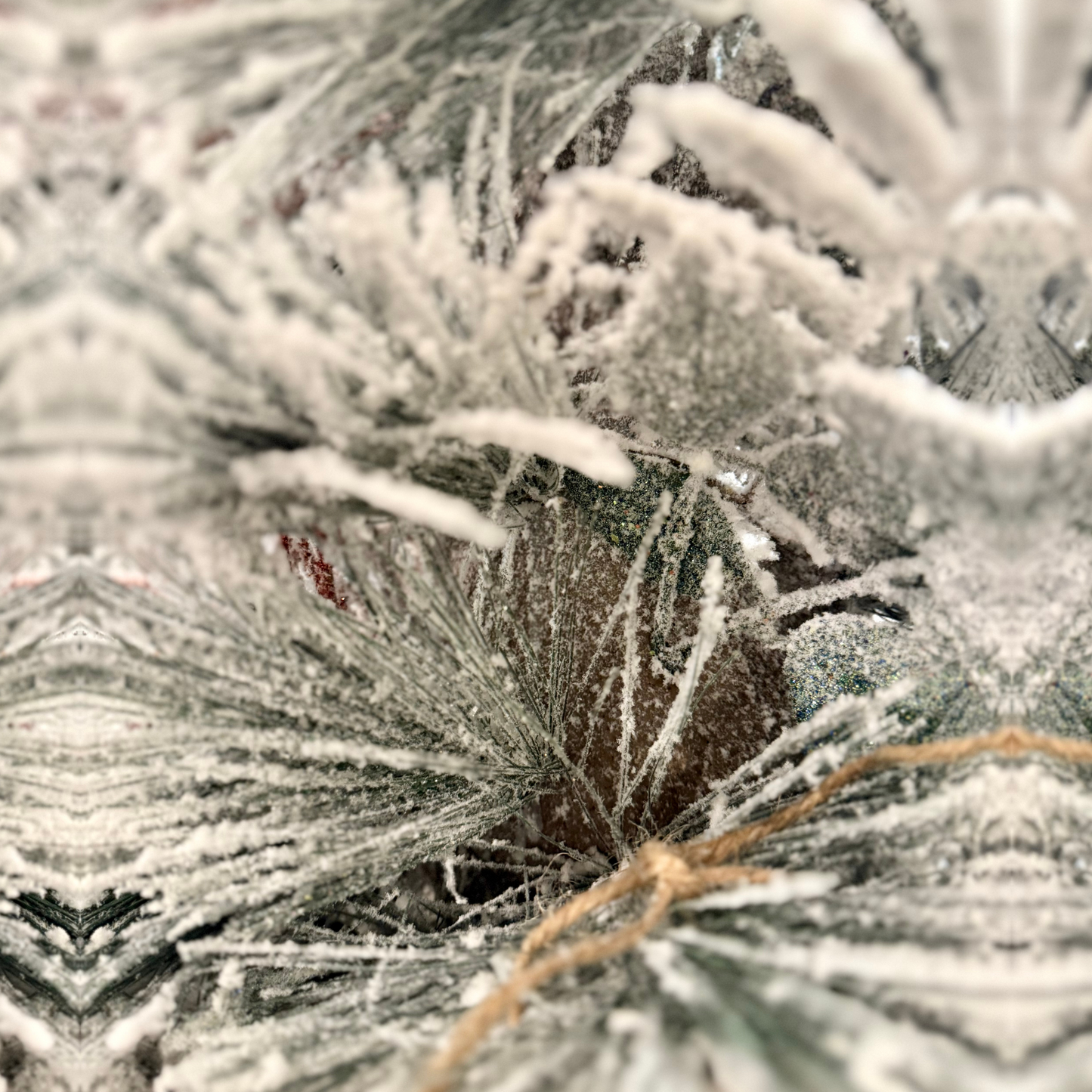 Sapin de Noël Artificiel 5 Pieds Enneigé