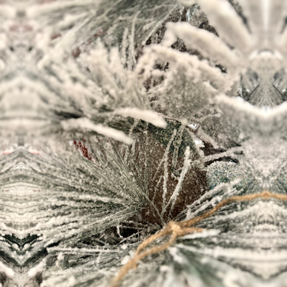 Sapin de Noël Artificiel 5 Pieds Enneigé