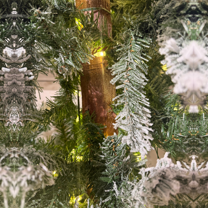 Sapin de Noël Artificiel 7 Pieds avec Lumières LED