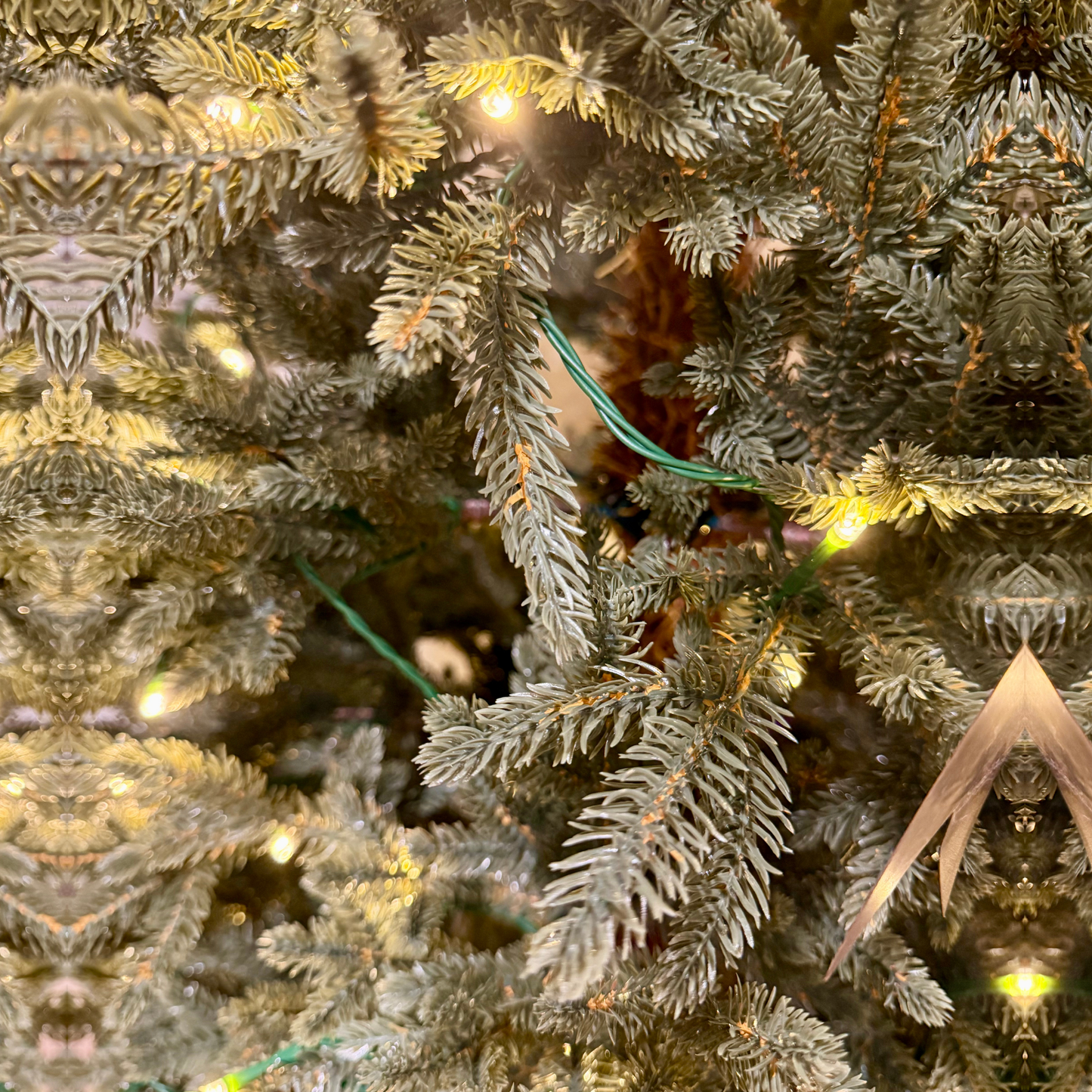 Sapin de Noël Artificiel 7 Pieds avec Lumières LED Douglas