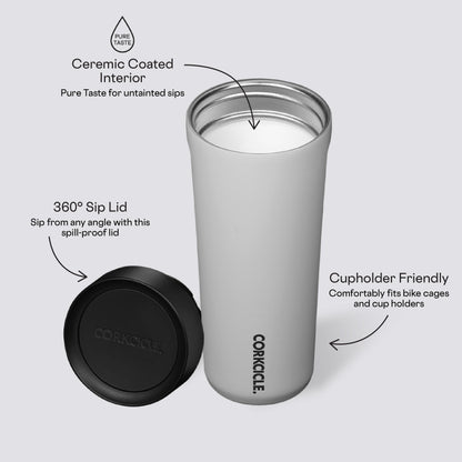Tasse Commuter 17 oz Galet – Corkcicle