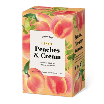 Thé Noir Premium - Peaches and Cream