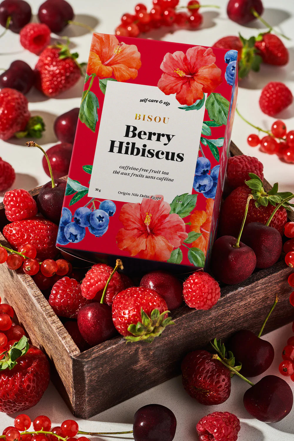 Thé aux Fruits Sans Caféine - Berry Hibiscus