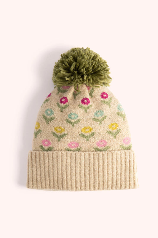 Tuque - Willow Ditsy Flower - Crème
