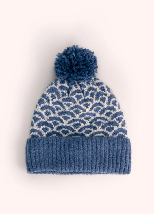 Tuque Agatha - Denim Mix | Powder