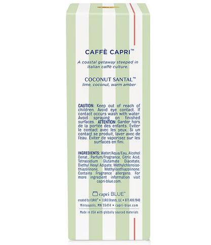 Vaporisateur d'Ambiance Caffè Capri Coconut Santal | Capri Blue