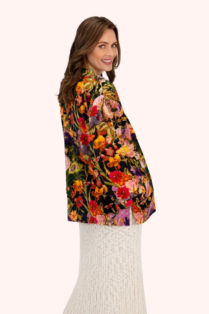Veste en velours - Midnight Posy