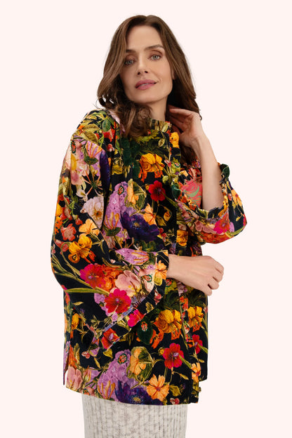 Veste en velours - Midnight Posy
