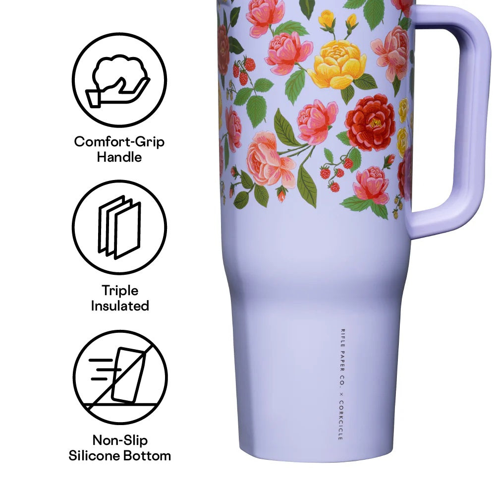 Cruiser 40 oz Rifle Paper Co. x Corkcicle Roses
