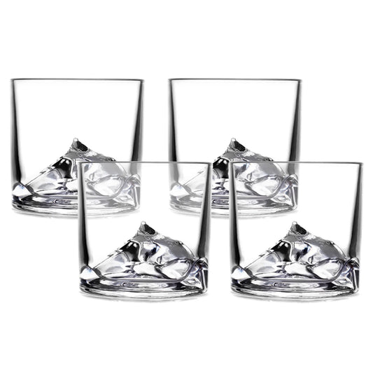 Ensemble de 4 verres à whisky Everest